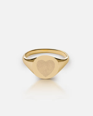 Abrir la imagen en la presentación de diapositivas, Anillo Signet Sol Vermeil
