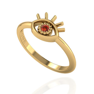 Abrir la imagen en la presentación de diapositivas, Anillo Maka Oro Vermeil
