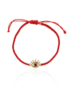 Abrir la imagen en la presentación de diapositivas, Pulsera Maka Tejida Oro Vermeil
